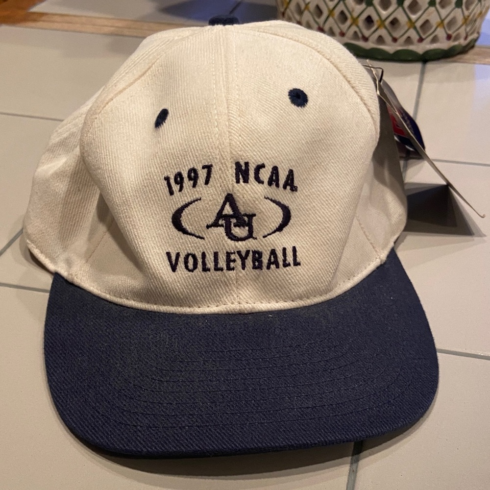 Vintage NCAA 1997 AU volleyball cap